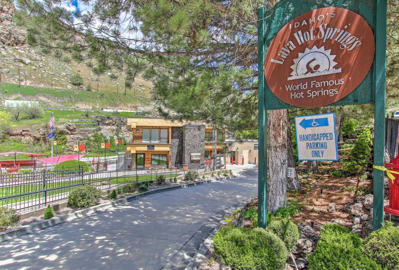 Lovely Lava Hot Springs Studio, Walk To Pools Exterior foto